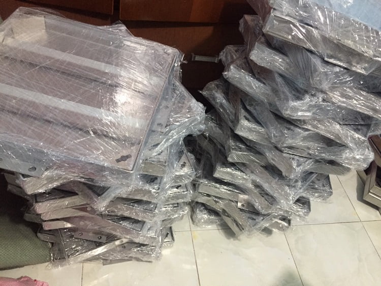 Nắp hố ga inox 800x800
